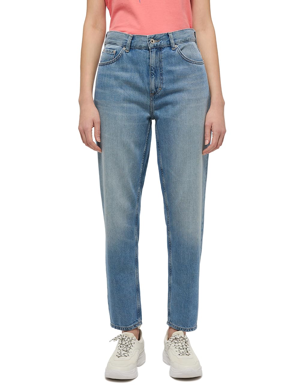 MUSTANG Damen Jeans Hose Style Brooks Relaxed Slim 30W / 30L Mittelblau 412, 30W / 30L Mittelblau 41