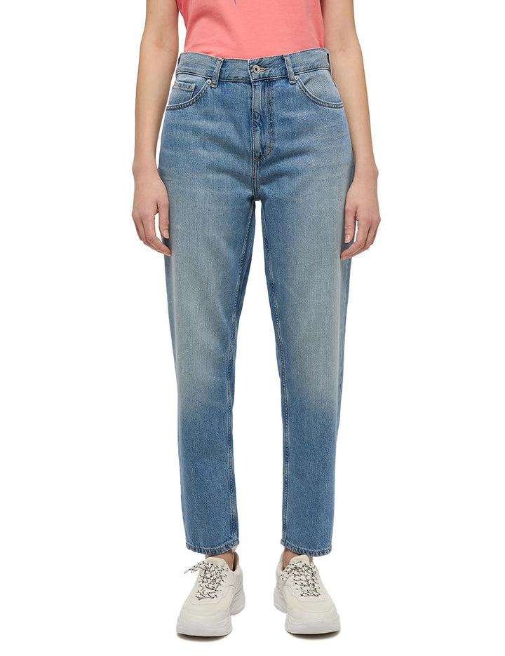 MUSTANG Damen Jeans Hose Style Brooks Relaxed Slim 30W / 30L Mittelblau 412, 30W / 30L Mittelblau 41