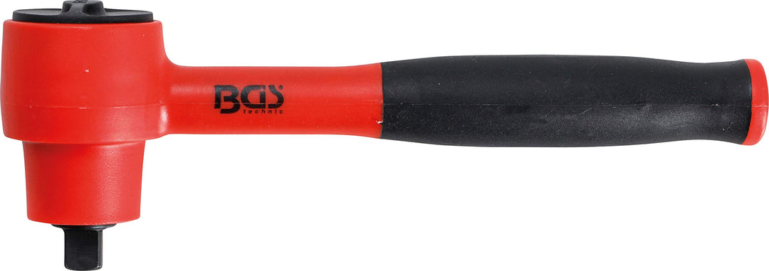 BGS 701 | VDE-Umschaltknarre | feinverzahnt | Abtrieb Aussenvierkant 10 mm (3/8") | schutzisolierte