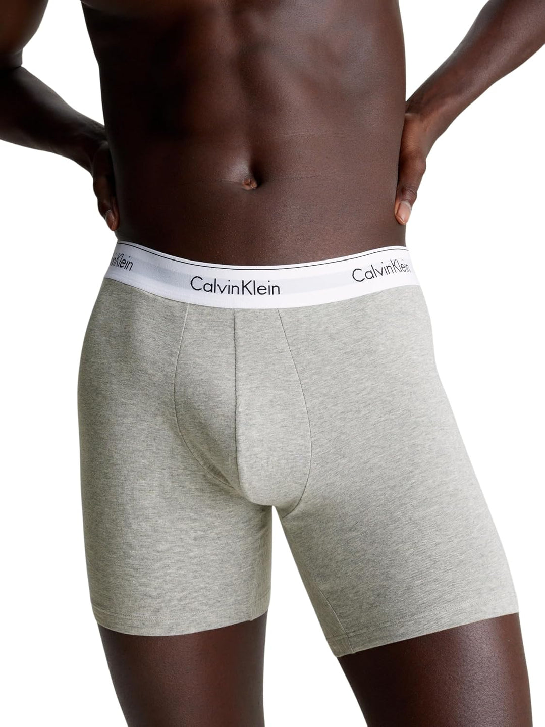 Calvin Klein Herren Boxer Brief 3Pk M Mehrfarbig (Grey Heather, Lychee, Indian Teal), M Mehrfarbig (