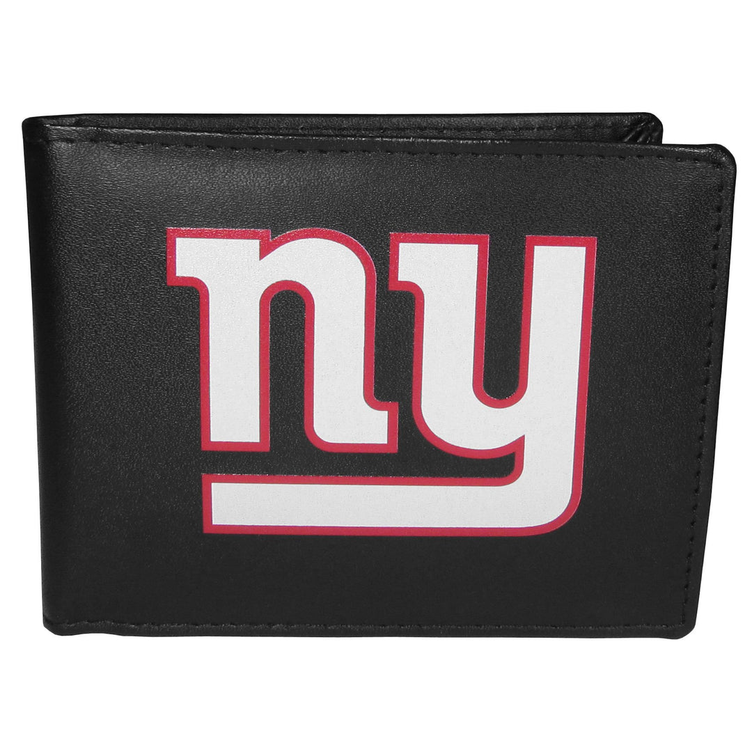 Siskiyou Sports Bi-fold Wallet Large Logo New York Giants Einheitsgrösse Schwarz, New York Giants Ei