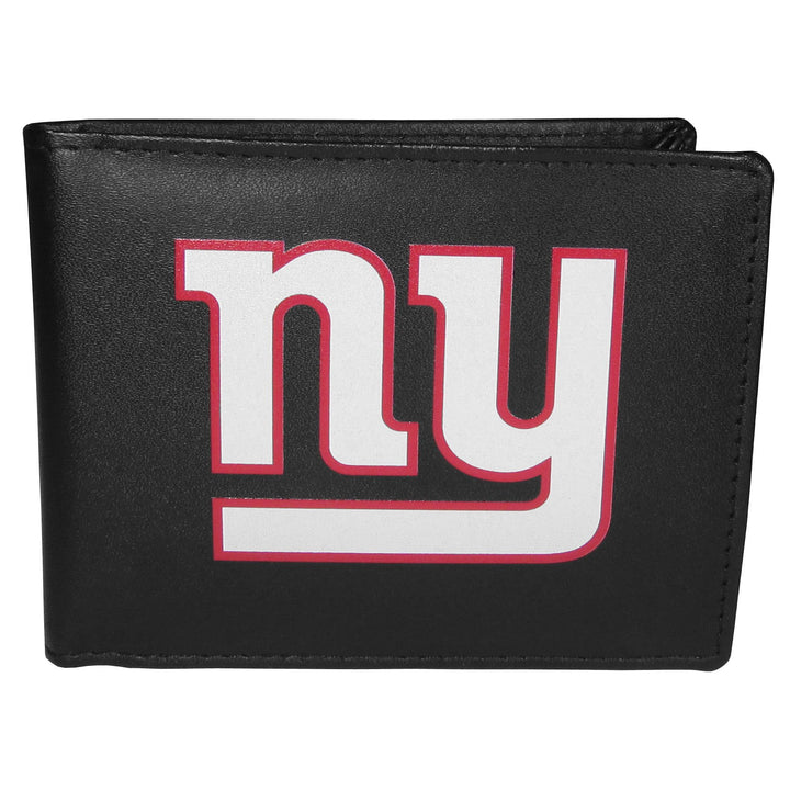 Siskiyou Sports Bi-fold Wallet Large Logo New York Giants Einheitsgrösse Schwarz, New York Giants Ei