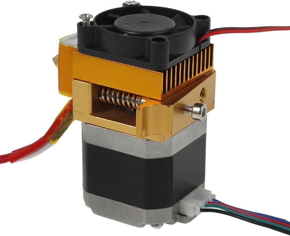 DollaTek 3D Drucker MK8 Extruder Hotend 0.4mm Düse Neueste Upgrade Druckkopf 1.75mm Filament für 3D-