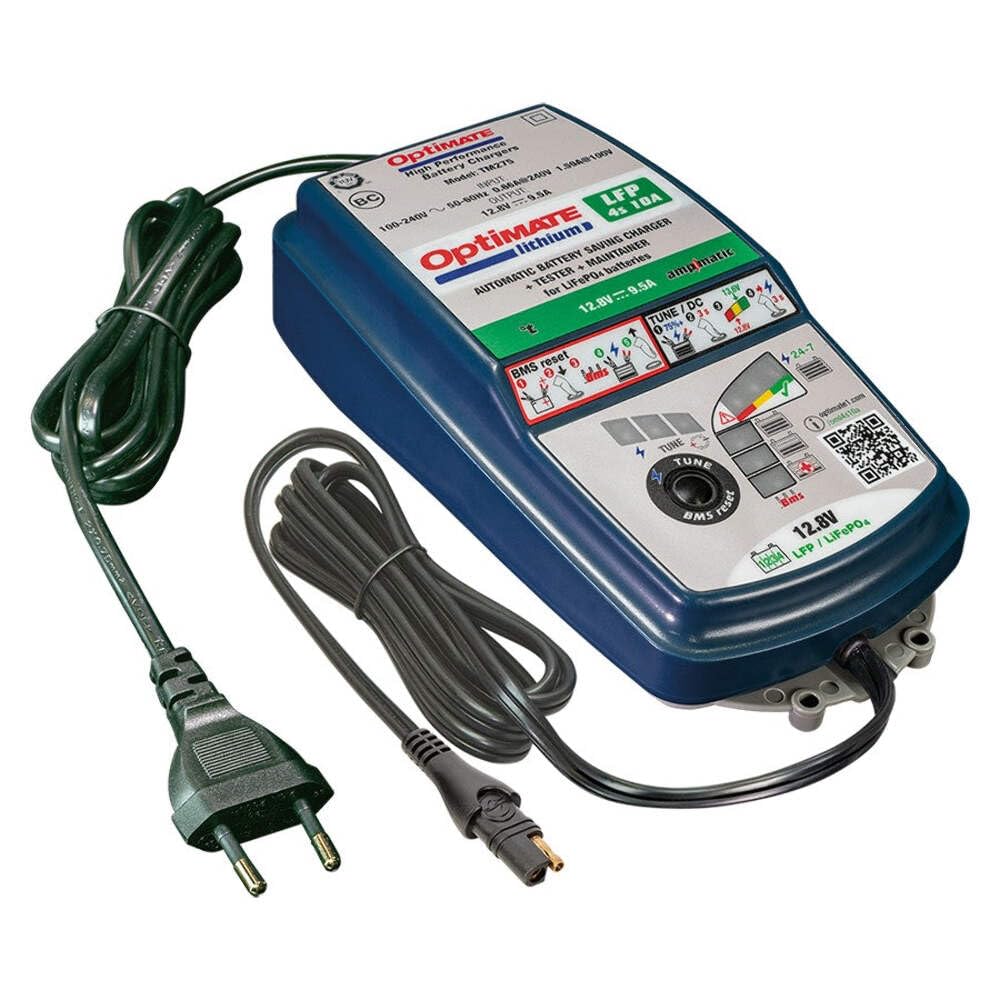 Optimate TM274 TM274v2 Lithium 4s 10A 10-stufiges gekapseltes batterieschonendes 12.8V 10A Lade- & W