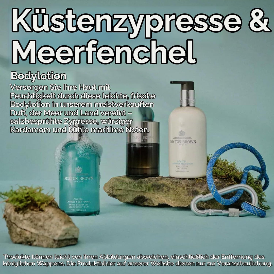 Molton Brown Coastal Cypress und Sea Fennel Bodylotion 300ml New Version, New Version