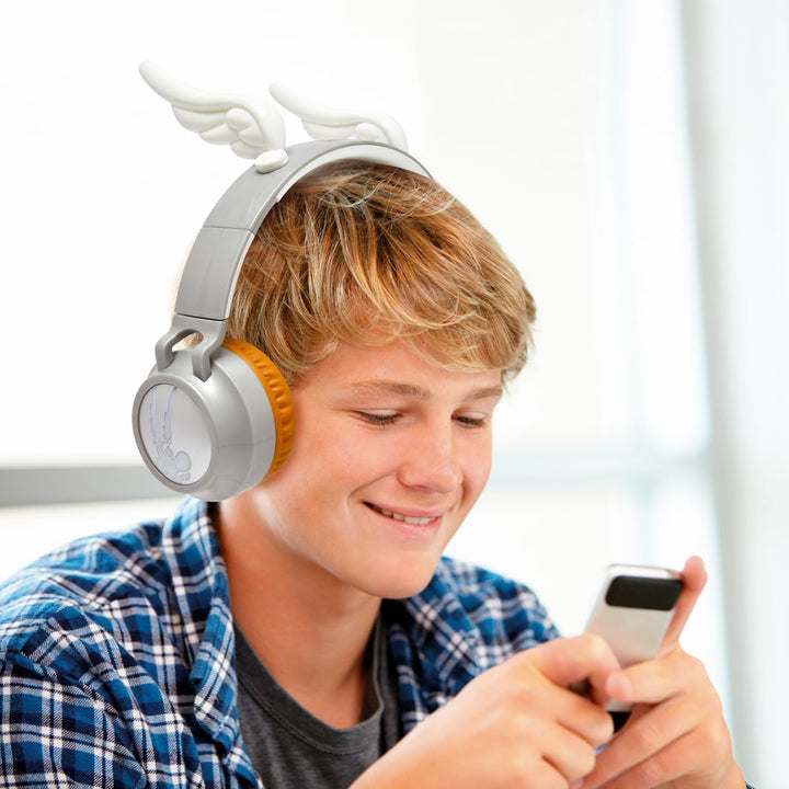 Lexibook, Astérix, Faltbarer Bluetooth®- und kabelgebundener Leucht-Headset mit 3D-Design aus dem As