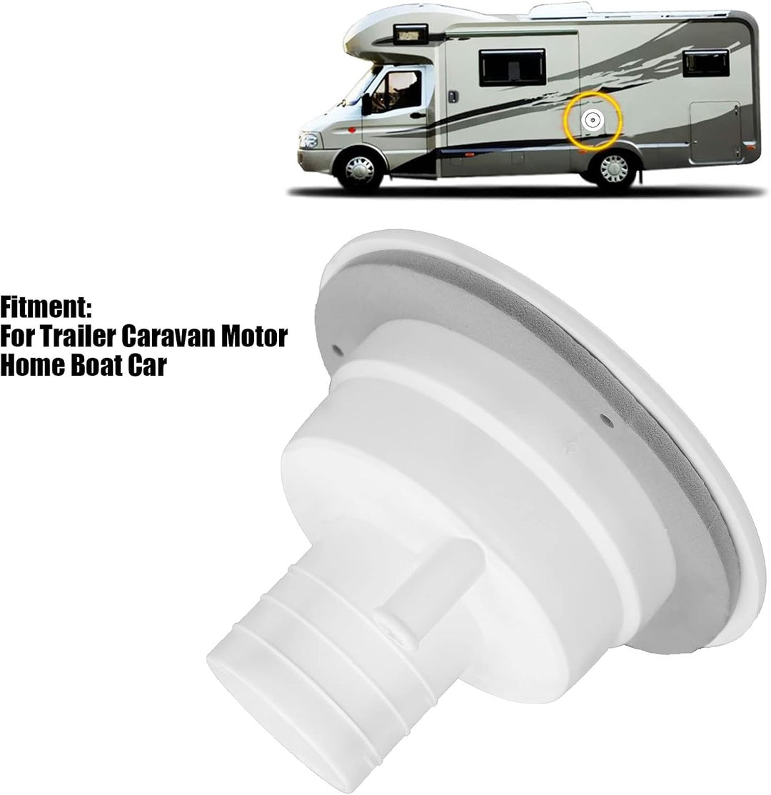 Tankdeckel 85mm Wassertankdeckel mit 2 Schlüsseln Auslaufsicherer Wasser Diesel Trinkwasser Wasserde