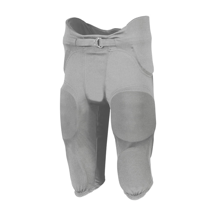 Russell Athletic Jungen Hose Youth Integrated 7-Piece Pad Football Pant S Grid Iron Silver, S Grid I