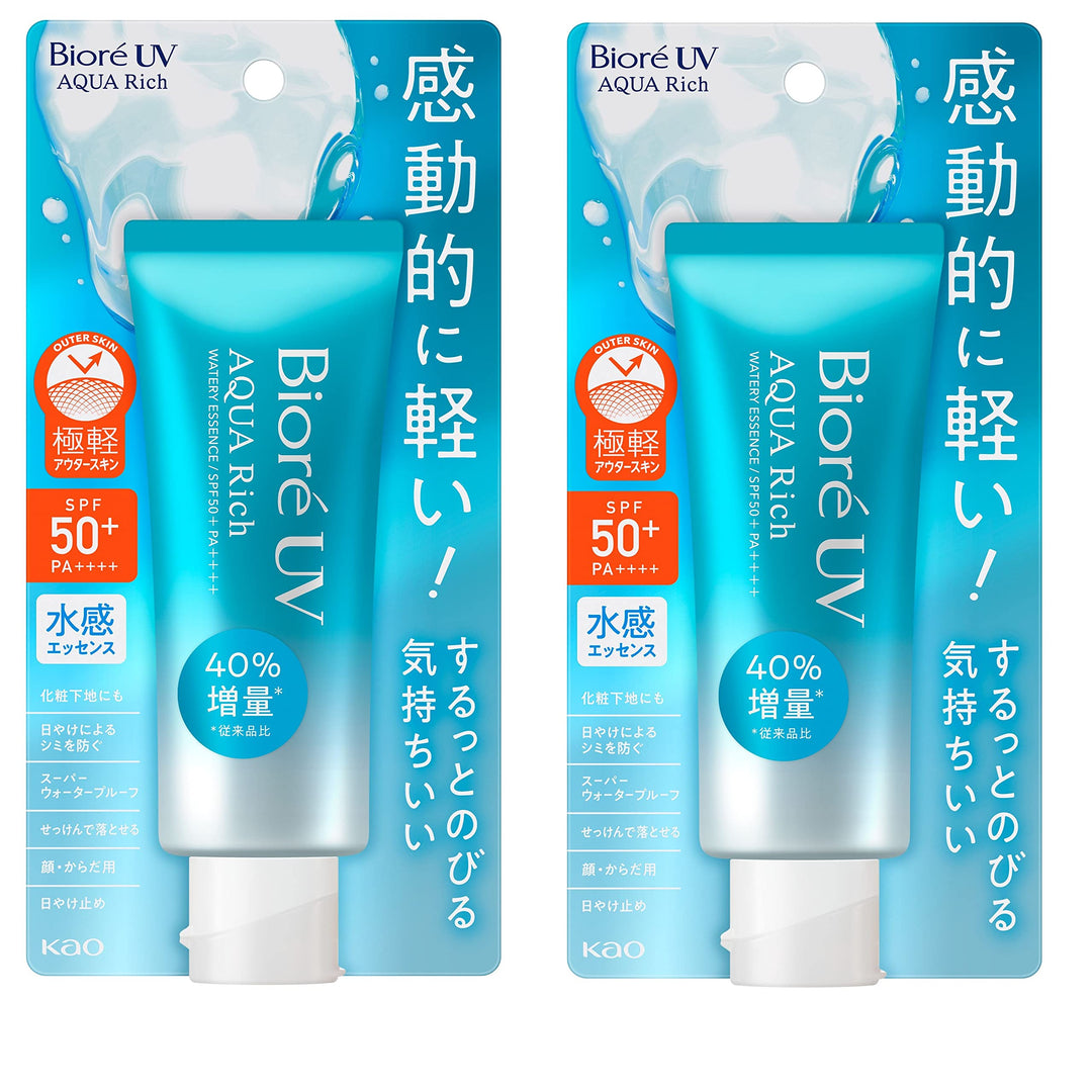 Biore UV Aqua Rich Watery Essence Sunscreen Sonnencreme SPF50+ PA++++ 70g Sonnenschutz Made in Japan