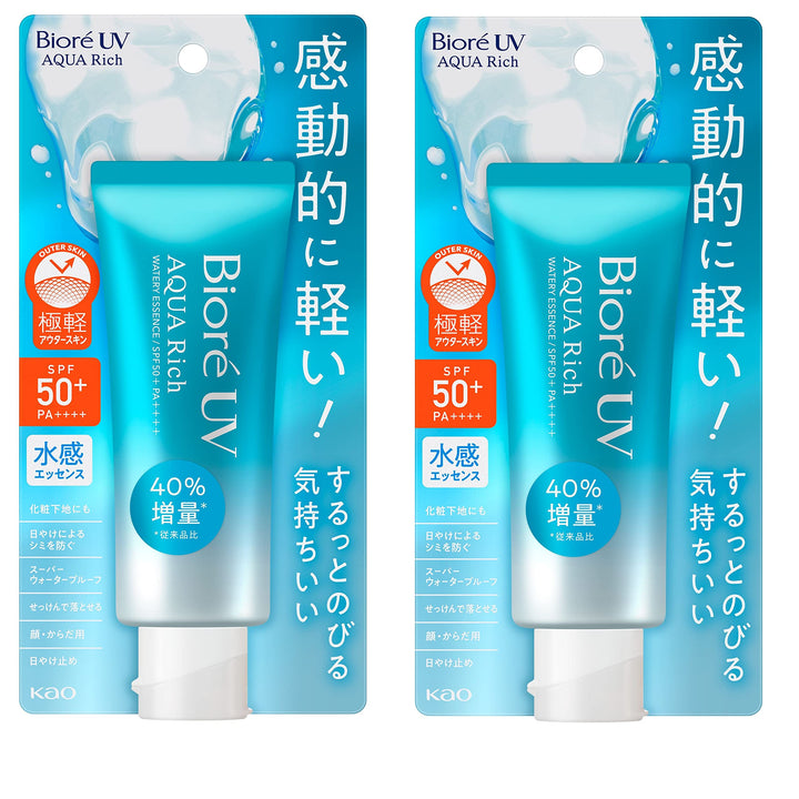 Biore UV Aqua Rich Watery Essence Sunscreen Sonnencreme SPF50+ PA++++ 70g Sonnenschutz Made in Japan