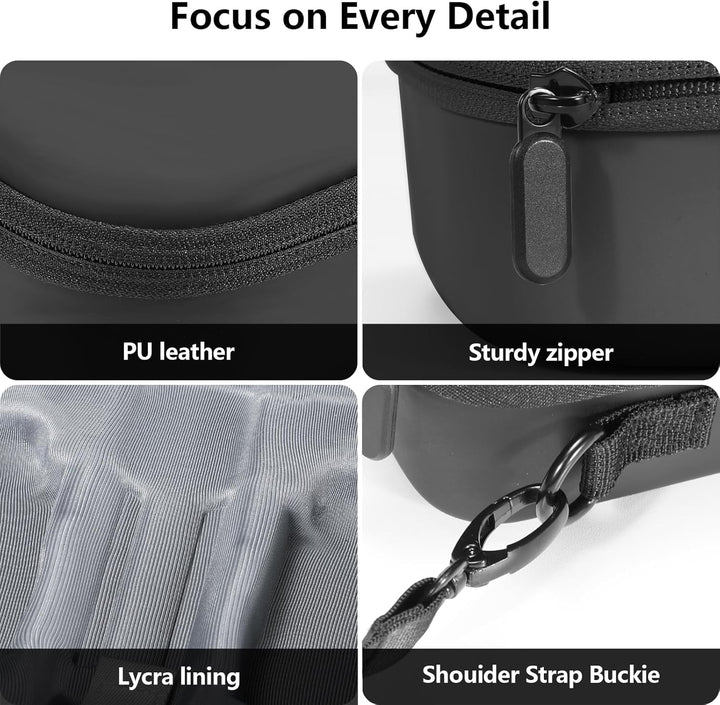 FPVtosky Tasche für Neo 2, Portable PU Tragetasche für DJI Neo 2 Drohnen Zubehör [Nur Tasche]