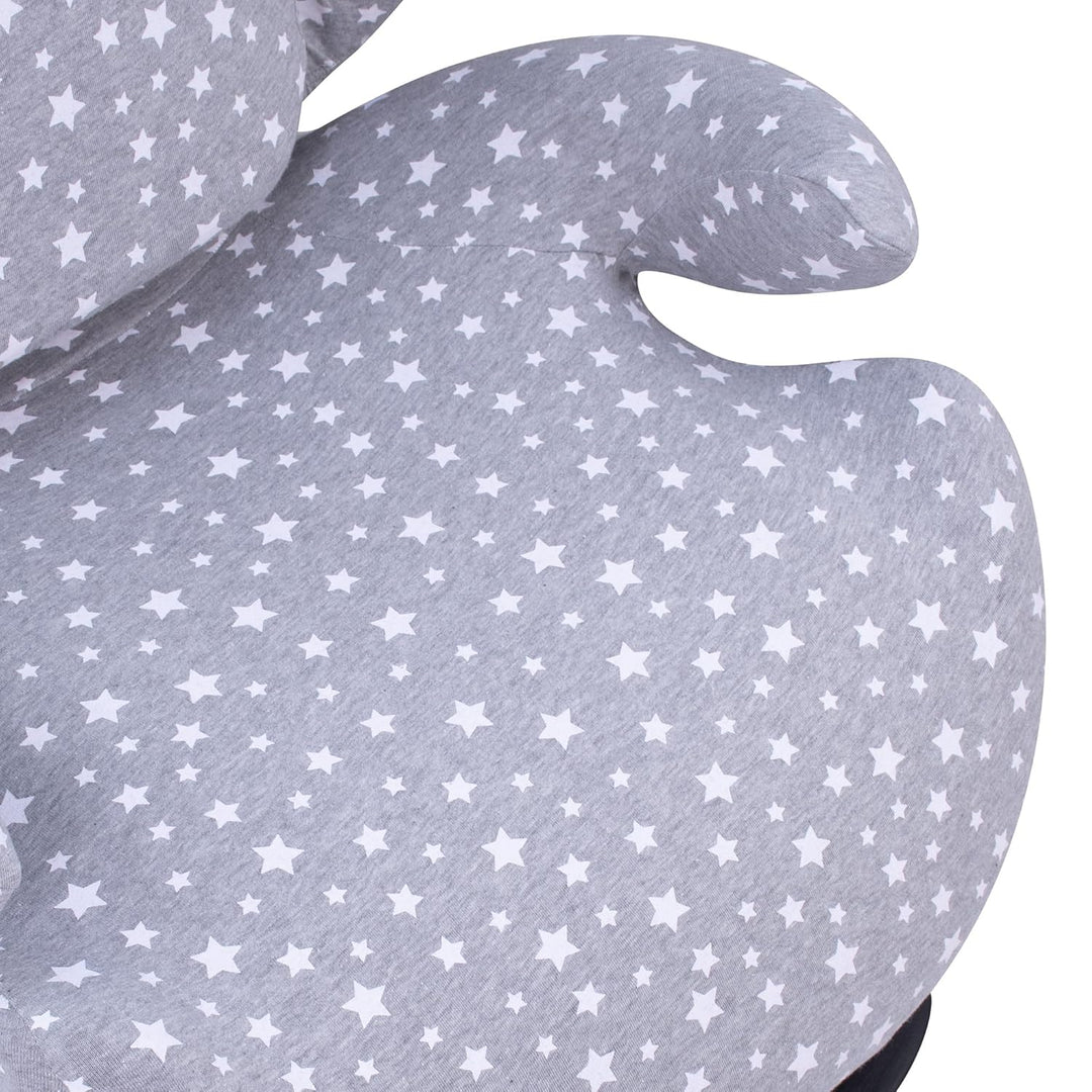 JYOKO Kids Bezug für Autositz Kompatibel mit Cybex Solution M und Pallas B - Fix (White Star), WHITE
