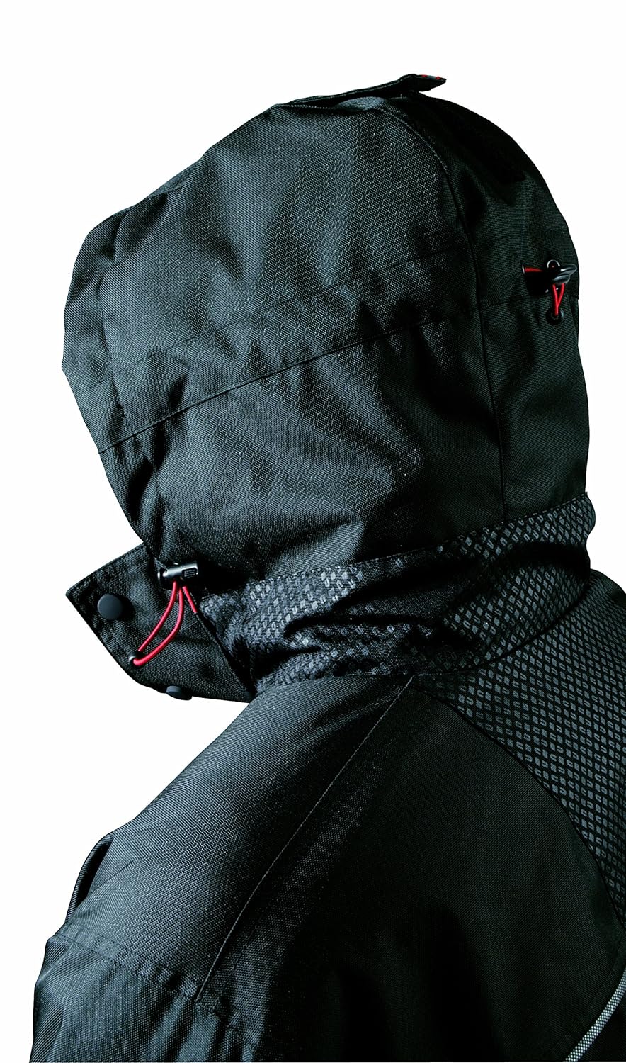 U-Power-Jacke, mit Mikrofleece gefütterter Mantel, Oberbekleidung, verstellbare Kapuze und Bündchen,