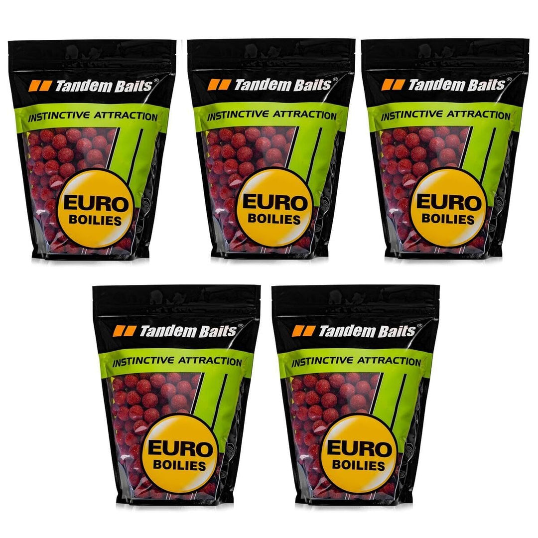 Tandem Baits Karpfen Futter Angelfutter Futterboilies Karpfenboilies Euro Boilies 16 mm 1 kg 16 mm/1