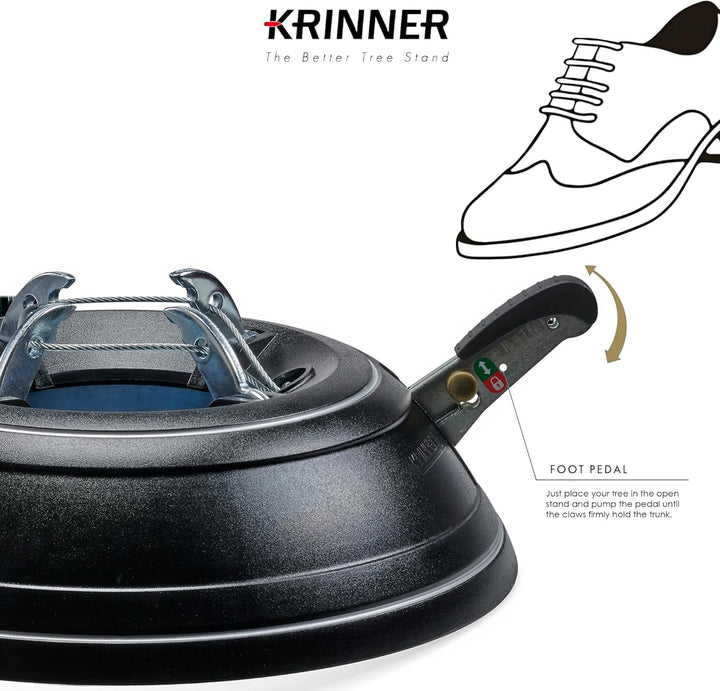 Krinner 401736 ORIGINAL Christbaumständer Vario Classic In-& Outdoor, Schwarz Vario Classic In und,
