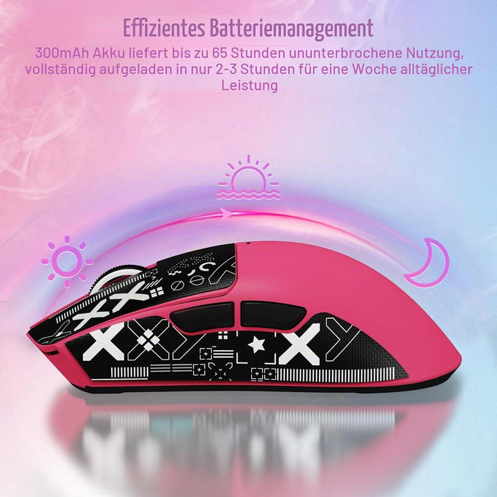 ATTACK SHARK X11 SE Kabellose Gaming-Maus, PixArt PAW3311 Gaming-Sensor, BT/2.4G Wireless/Kabelgebun