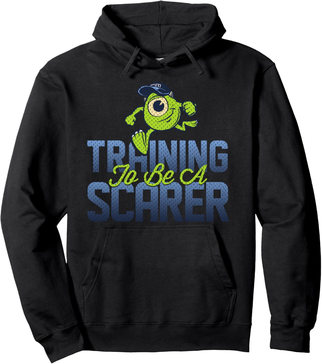 Disney Pixar Monsters University Mike Training Text Pullover Hoodie