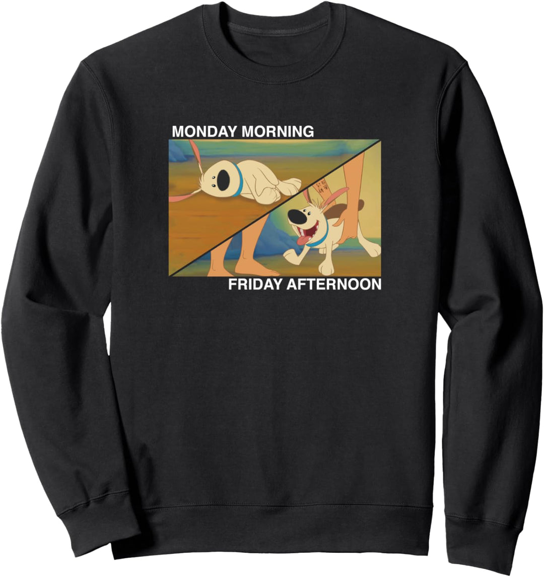 Disney Mulan Little Brother Monday Morning Friday Afternoon Sweatshirt