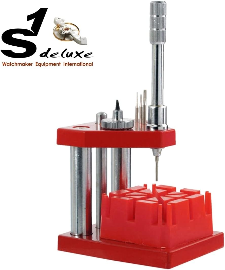 Premium Armbandkürzer Maschine S1 DELUXE - Uhrenwerkzeug für Uhrmacher und Hobbyisten zum Kürzen von