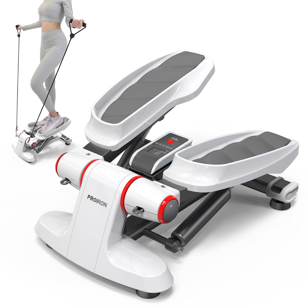 PROIRON Stepper für Zuhause, Up-Down-Stepper mit Display für Bein- und Po-Training, Grösseres Pedal