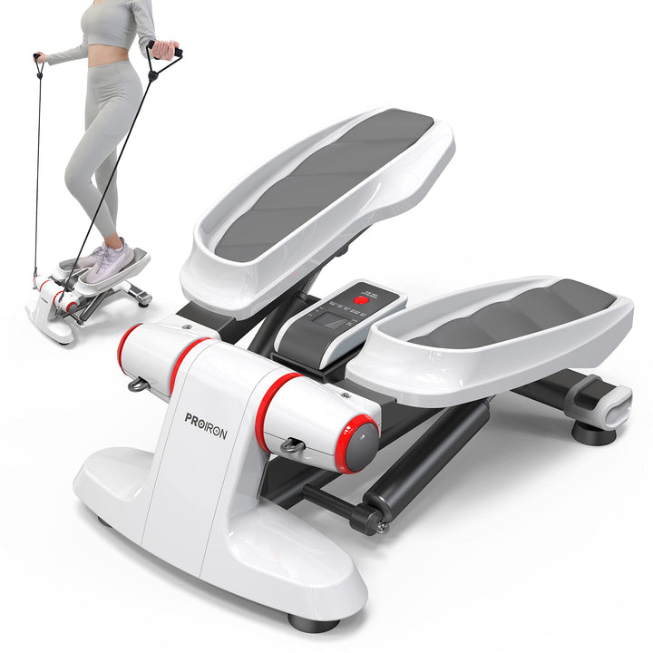 PROIRON Stepper für Zuhause, Up-Down-Stepper mit Display für Bein- und Po-Training, Grösseres Pedal