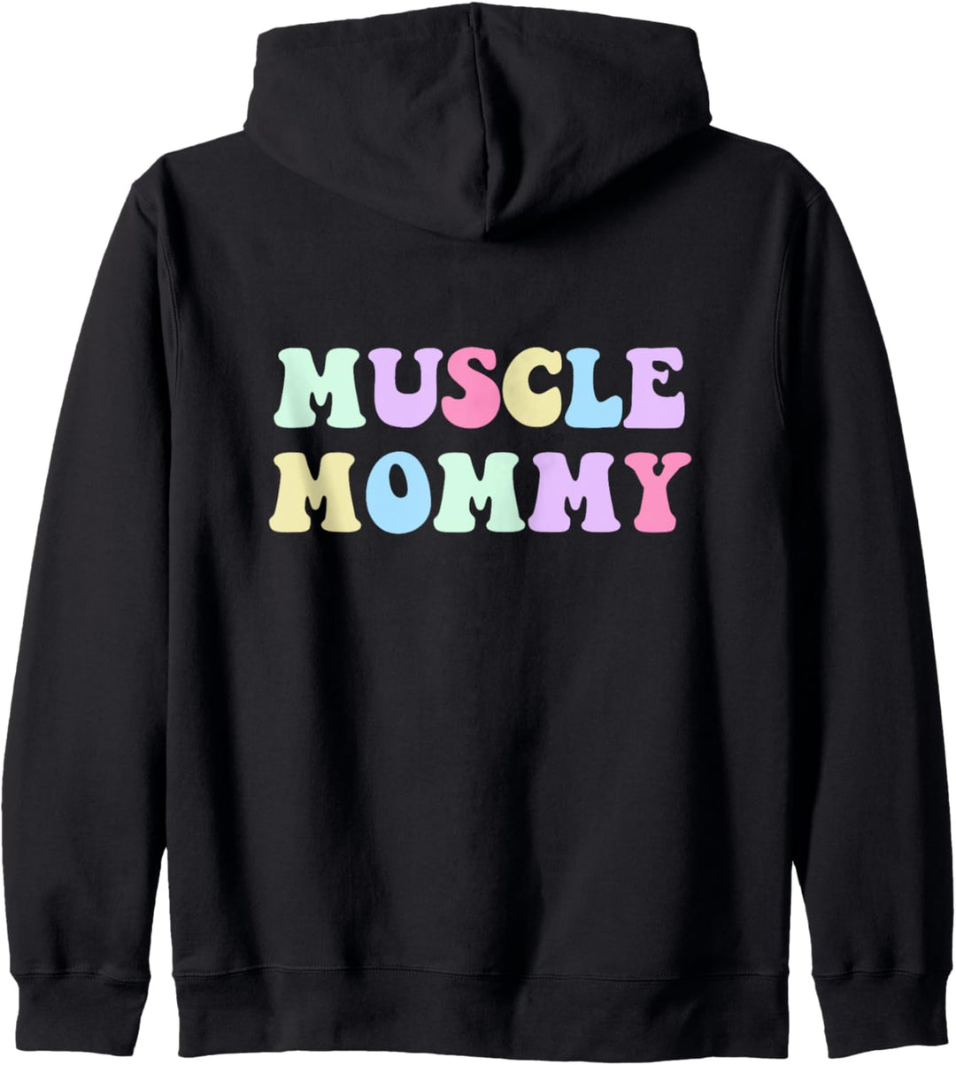 Muscle Mommy Retro Gym Mom Bodybuilder Gewichtheben Fitness Kapuzenjacke