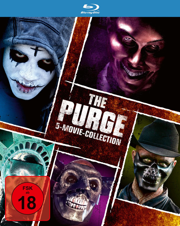 The Purge - 5-Movie-Collection [Blu-ray], Blu-ray
