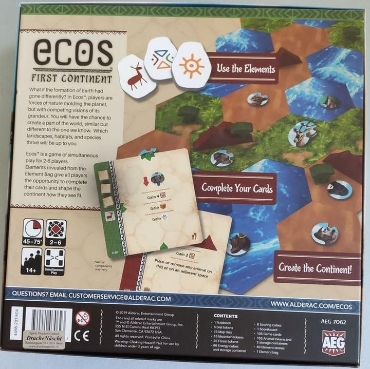 Alderac Entertainment ALD07062 - Ecos: The First Continent AEG7062