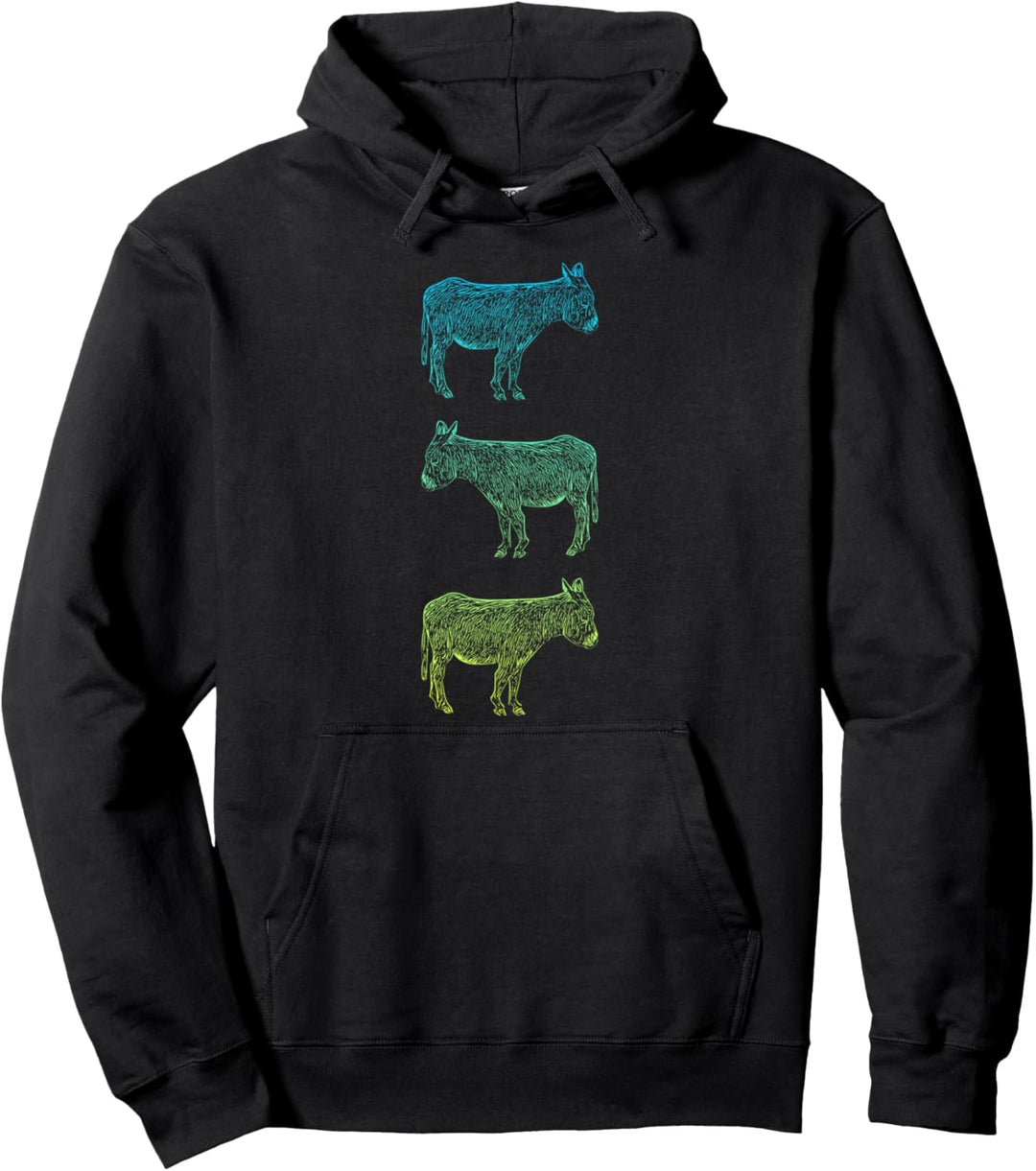 Eselhaltung Esel Pullover Hoodie