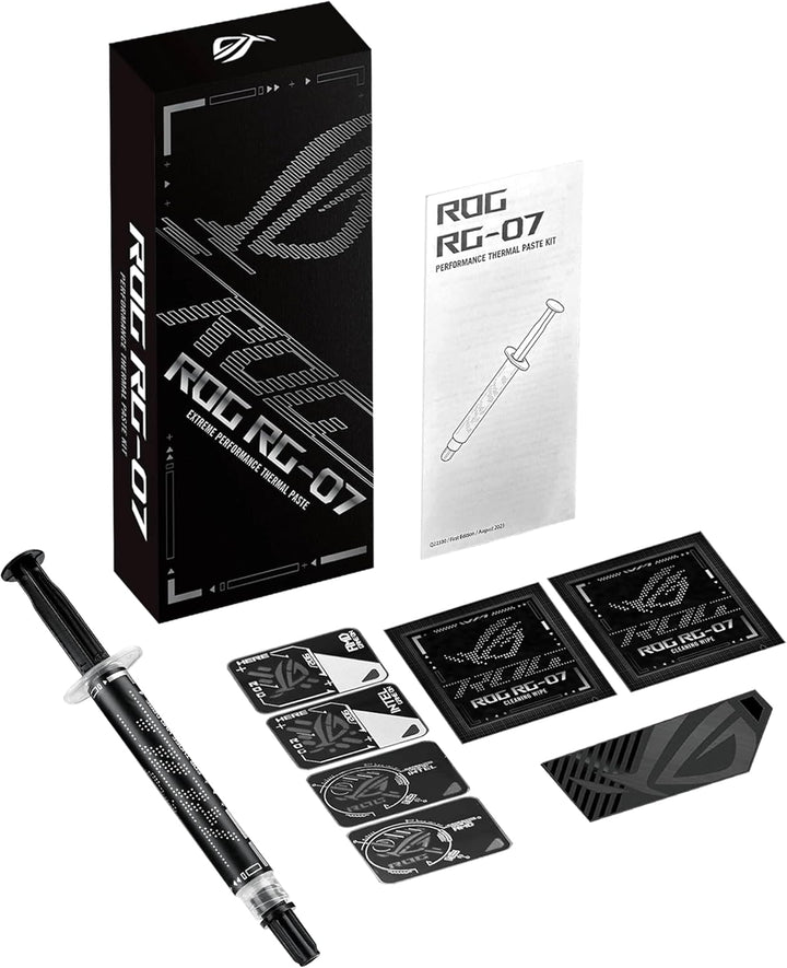 ASUS ROG RG-07 Performance Wärmeleitpaste Kit (3g, hohe Wärmeleitfähigkeit, langlebige Formel, inklu