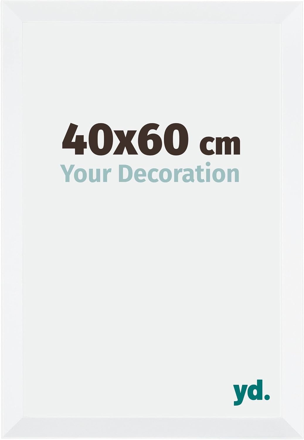 yd. Your Decoration - Bilderrahmen 40,00x60,00 cm - Bilderrahmen aus MDF mit Acrylglas - Antireflex