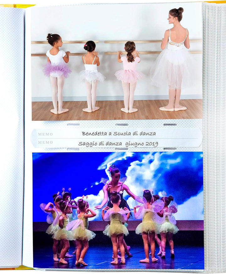 Einsteckalbum 300 Fotos 13x19,13x18,13x20,12x18 cm, 6 leuchtende Farben, abdeckung Ihrer Wahl.(Hellb