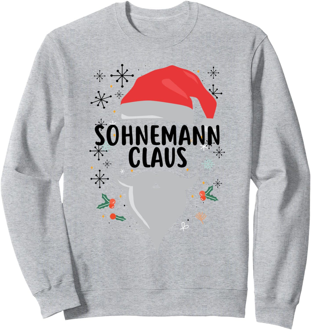 Sohnemann Claus Lustiges Weihnachts-Geschenk Sohn Familien Sweatshirt