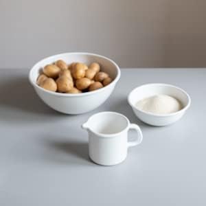 Riess, 0039-033, Schnabeltopf 10, CLASSIC- WEISS, Inhalt 0.75 L, Durchmesser 10 cm, Höhe 10 cm, Emai