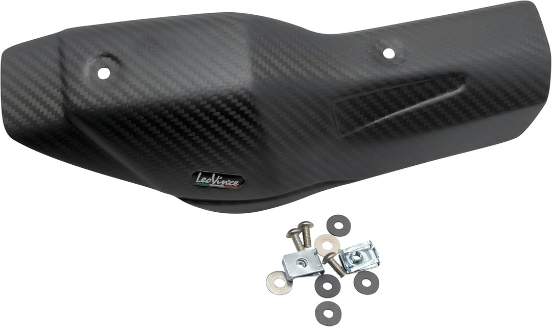 Endschalldämpfer/Auspuffanlage LeoVince SLIP-ON SBK LV-12, Titanium, Carbon Kappe, mit Zulassung für