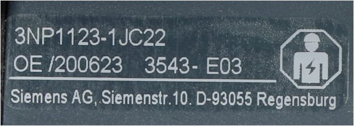 Siemens – secciónador/secciónable Switch 3 Polen NH000 160 A 60 mm efm10