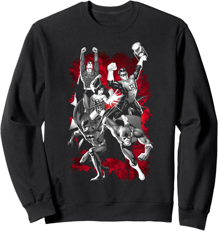 Justice League Explosion Sweatshirt
