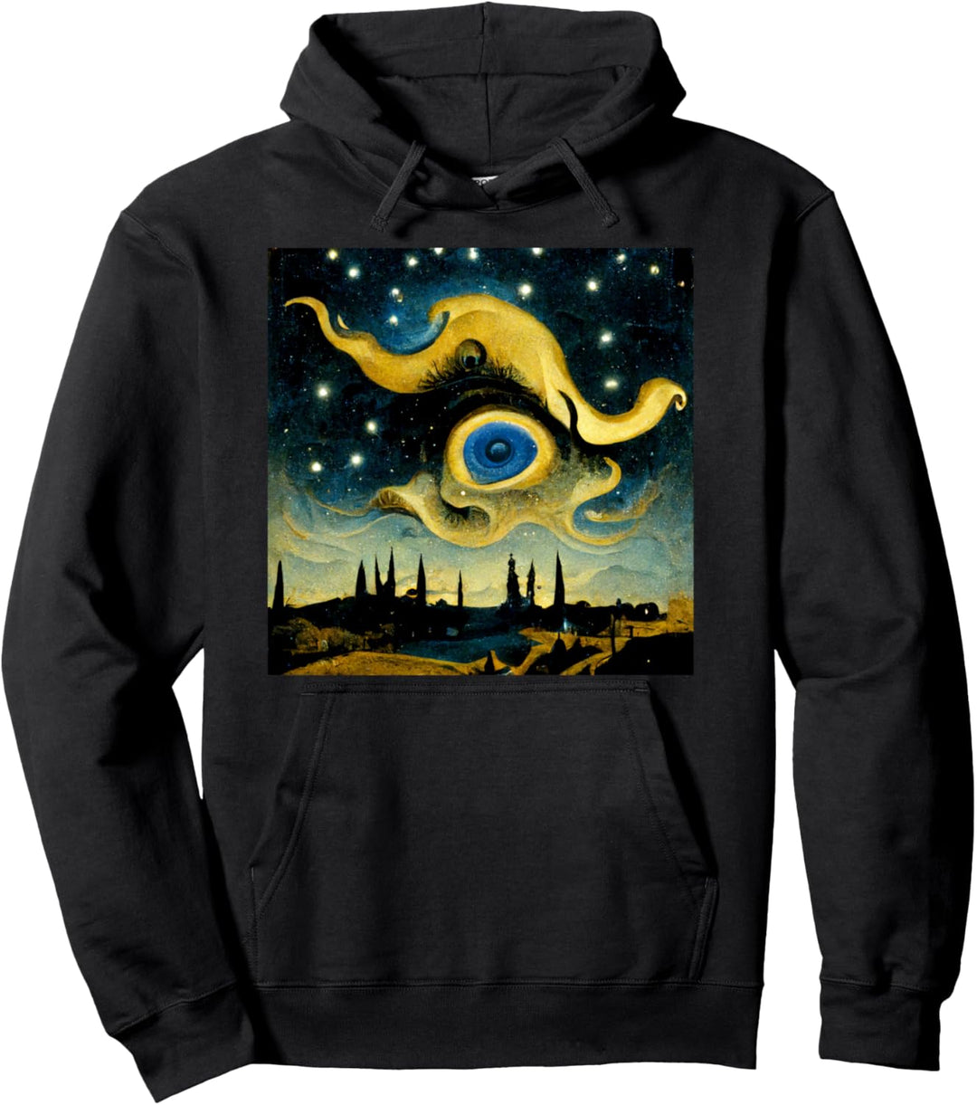 Surrealism Sternennacht Surreal van Gogh Impressionismus Pullover Hoodie