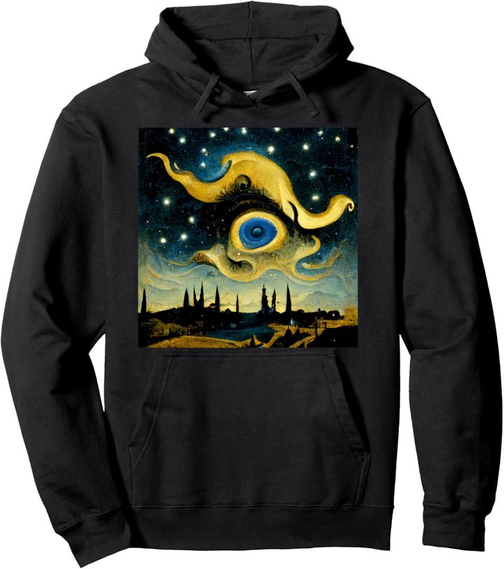 Surrealism Sternennacht Surreal van Gogh Impressionismus Pullover Hoodie
