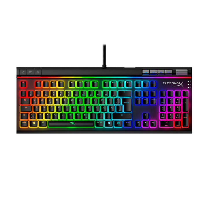HyperX Alloy Elite 2 – Mechanische Gaming-Tastatur, Software-gesteuerte Beleuchtung und Makroanpassu