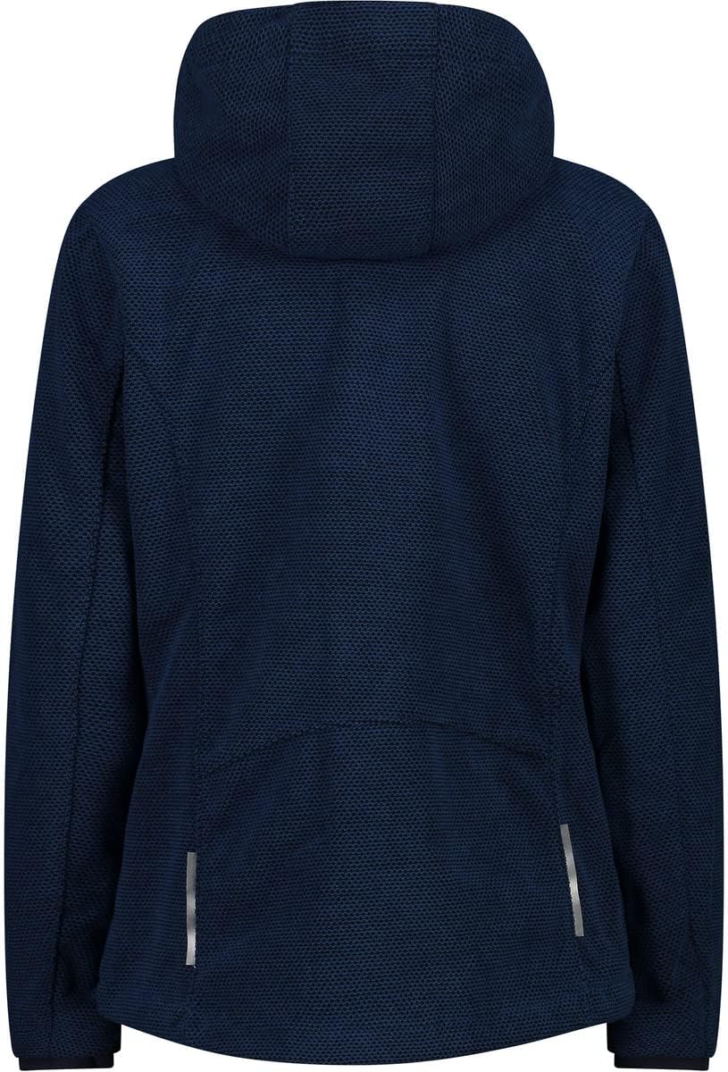 CMP Damen Damen-softshelljacke mit Abnehmbarer Kapuze Jacket 38 Blue Ink-B.Blue, 38 Blue Ink-B.Blue