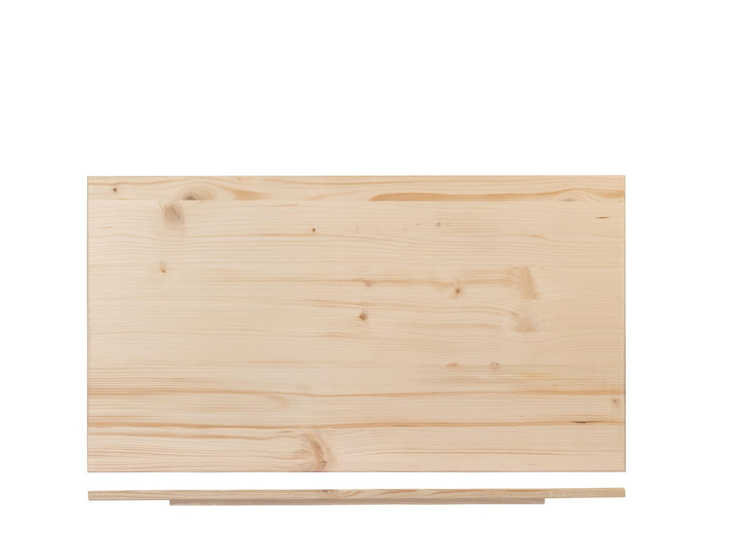 Home Nudelbrett aus Massivholz, 100 x 55 cm