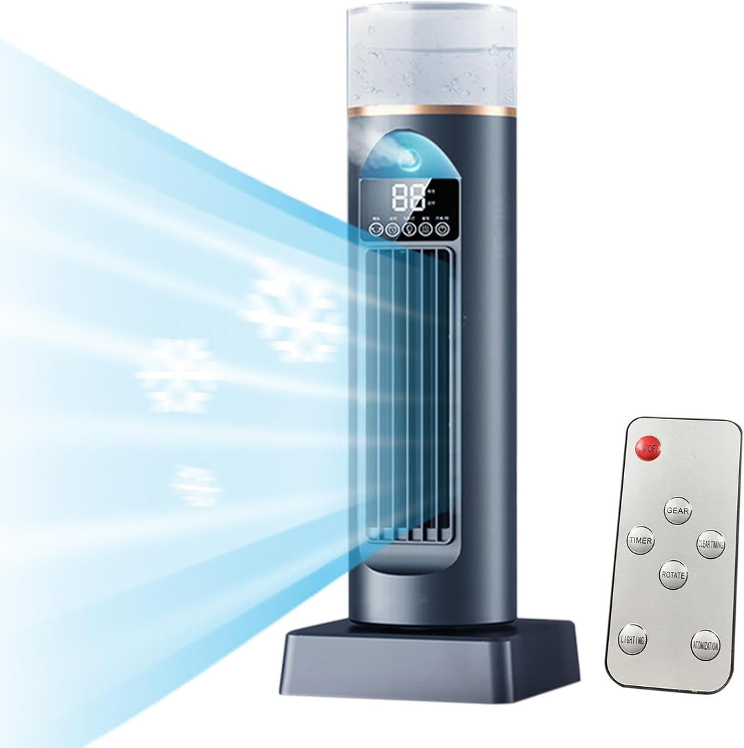 Turm AC -Klimaanlage, Kaltluftventilator, Cool Air Lüfter für Schlafzimmer, Ruhiger oszillierender b