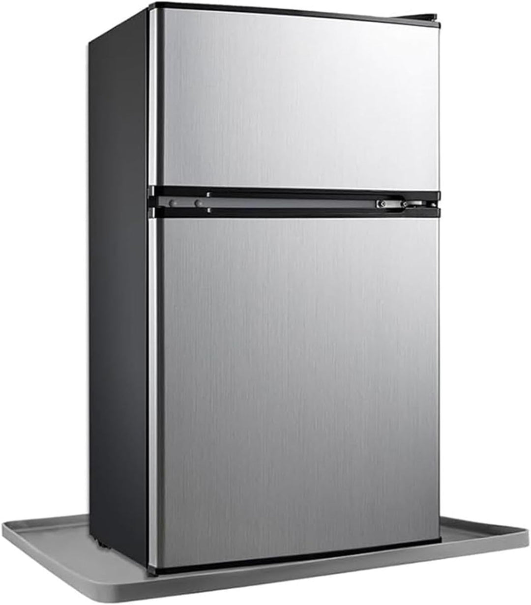 Fenteer Bodenmatte aus für den Kühlschrank, Abtropfschale aus, wiederverwendbar, rutschfest, vielsei