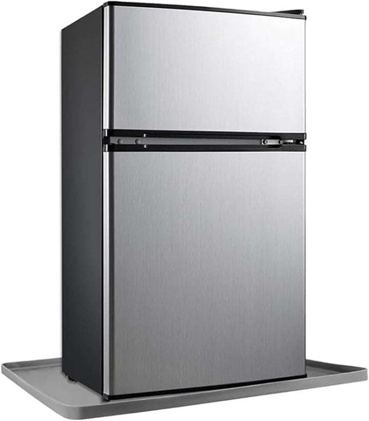 Fenteer Bodenmatte aus für den Kühlschrank, Abtropfschale aus, wiederverwendbar, rutschfest, vielsei