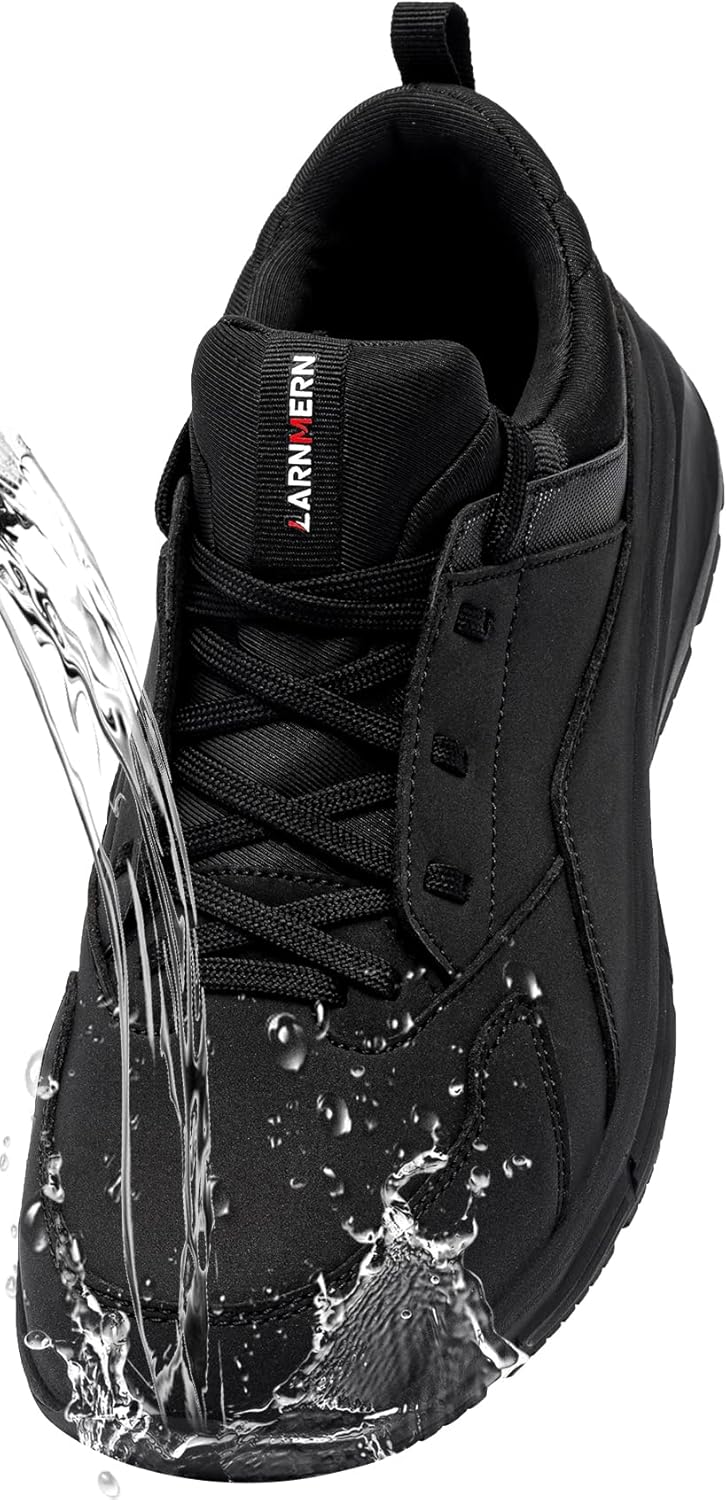 LARNMERN Kochschuhe Herren Damen rutschfeste Küchen Arbeitsschuhe Wasserfeste Koch Schuhe Männer Fra