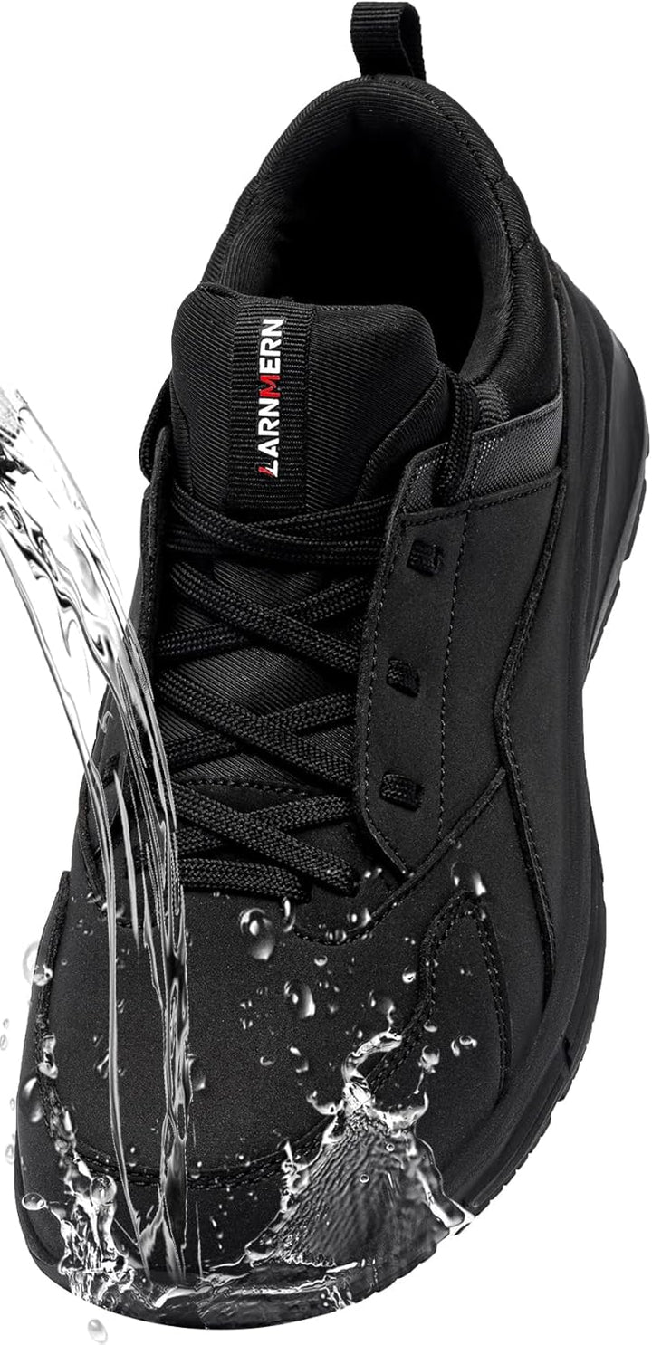 LARNMERN Kochschuhe Herren Damen rutschfeste Küchen Arbeitsschuhe Wasserfeste Koch Schuhe Männer Fra