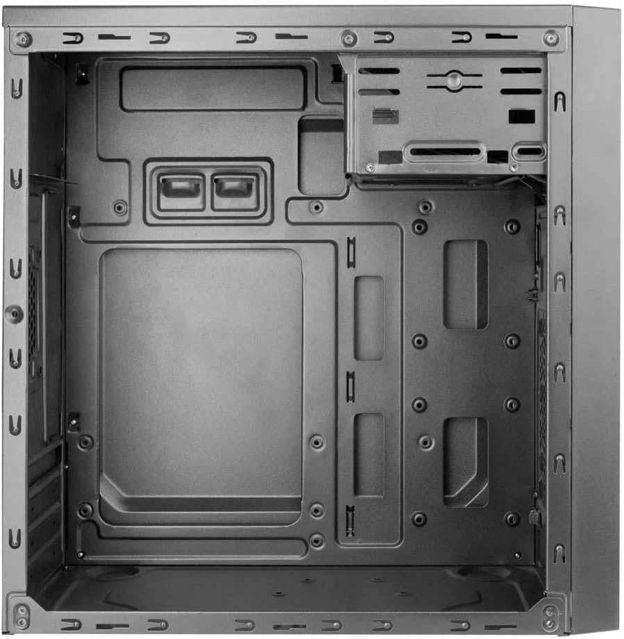 Tacens Anima AC4 - PC Gehäuse, Mini Tower, microATX, Aluminiumoberfläche, USB 3.0, AC4