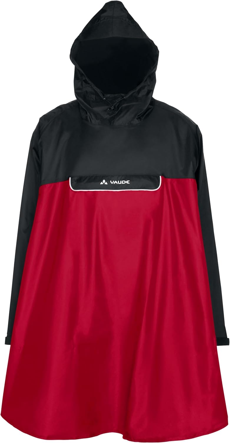 VAUDE Herren Valero Poncho L indian red, L indian red