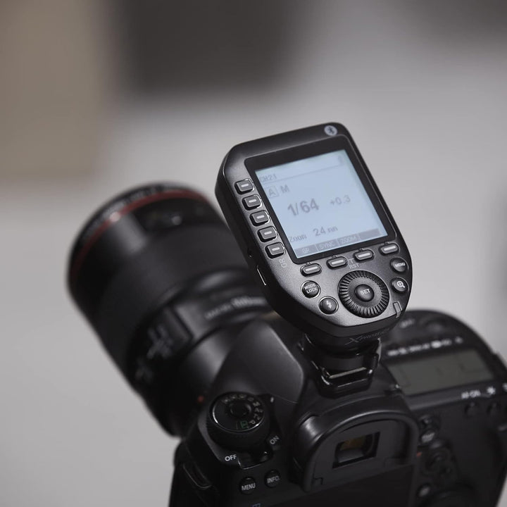 Godox XProII-N 2.4G Flash Trigger Transmitter TTL Autoflash 1/8000s HSS Grosser LCD-Bildschirm 32 Ka